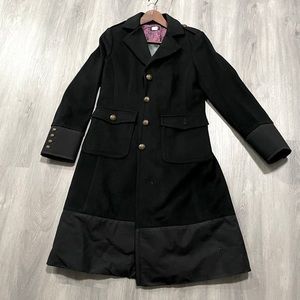 Jcrew 100% long wool jacket